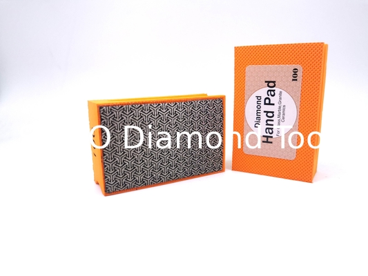 Electroplated Diamond Arrow pattern Hand Polishing Pads