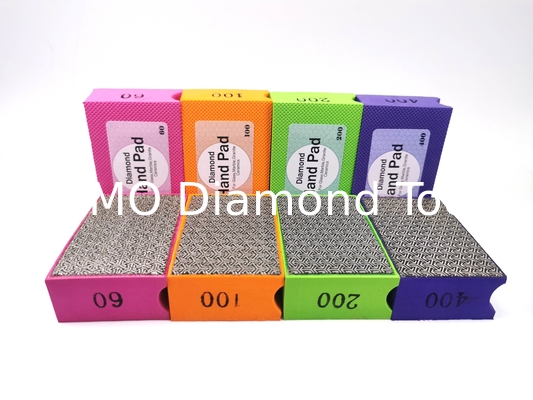 Electroplated Diamond Arrow pattern Hand Polishing Pads