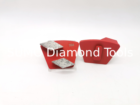 Redilock Hexagon Diamond Grinding Shoe Concrete Floor Polishing Pad Tools For Husqvarna grinding machine