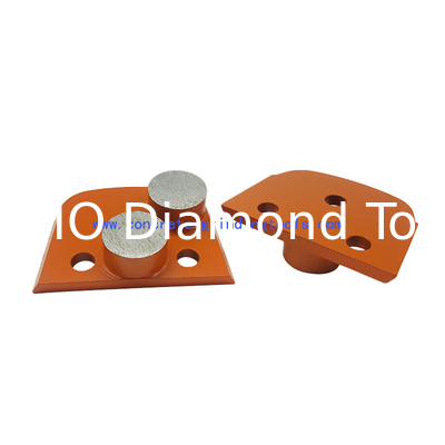 25*12mm Diamond Tooling Double Button Seg For ASL Concrete Grinders