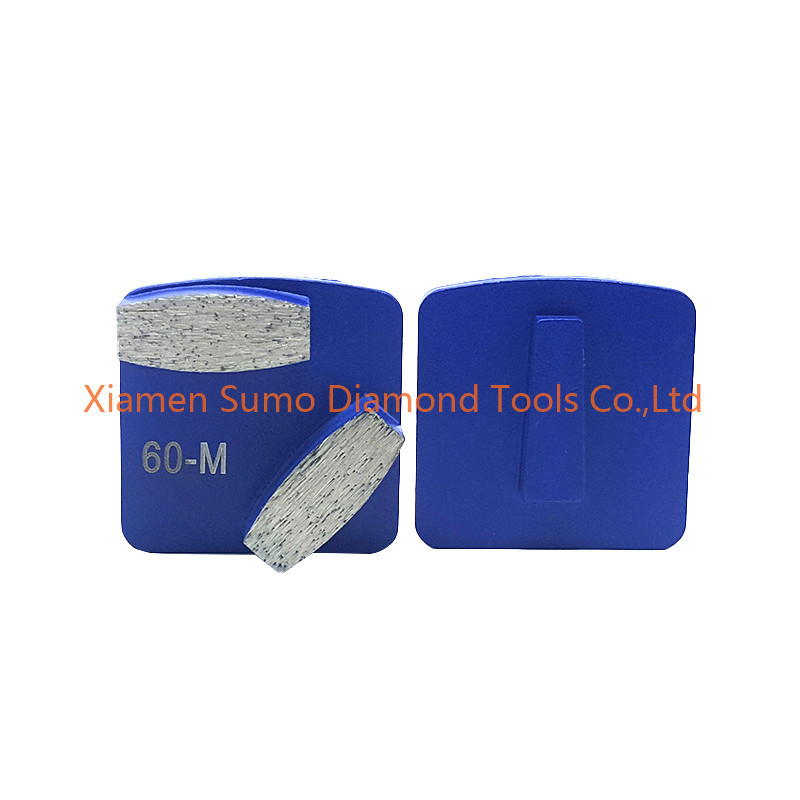 Oval Shape Concrete Grinding Disk Durable Diamond Grinding Tools