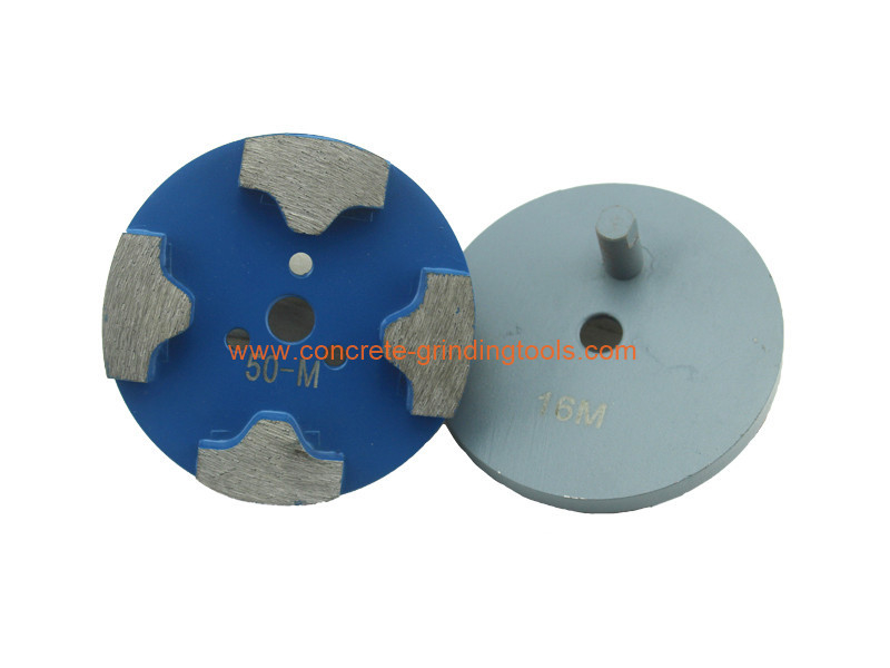 Multi Segment Concrete Grinding Plate Soft / Medium / Hard Bond