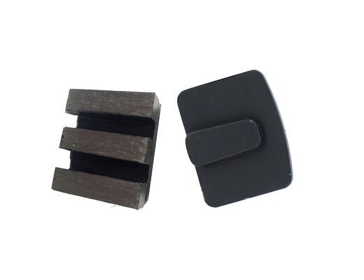 Double Bar Segments  Redi Lock Diamond Grinding Shoes for Husqvarna