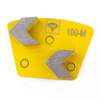 Double Arrow Concrete Grinding Segments for SASE Grinder Polishing diamonds concrete grinding tools
